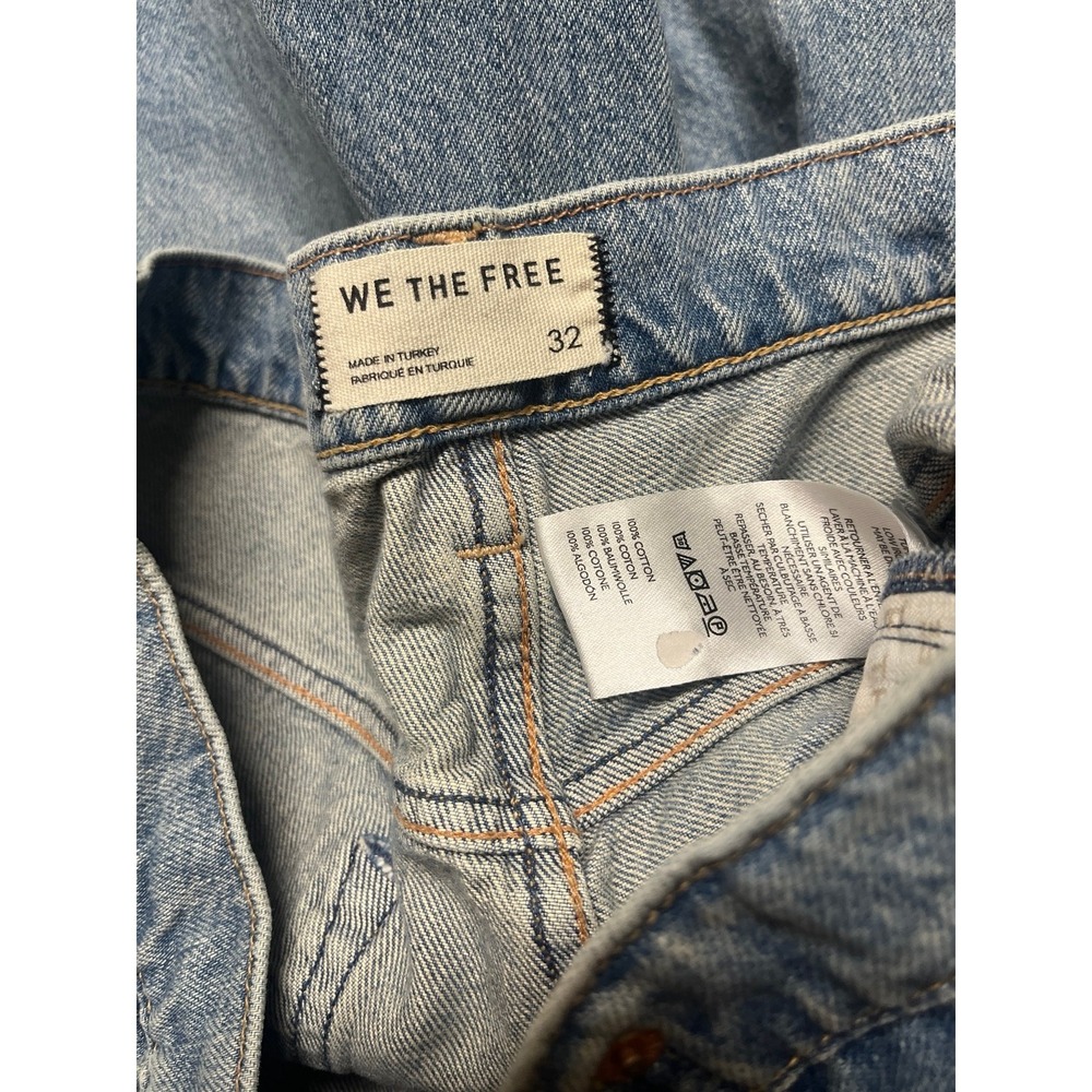 WE THE FREE Eden High Slouchy Wide Leg Jean women's size 32 - Picture 4 of 4